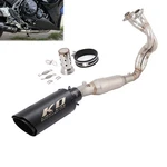 For Kawasaki NINJA650 Z650 2023-2025 Exhaust Header Pipe Slip On Black Muffler. Fixed Price $209.09.