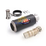 Carbon Exhaust Mufflers Slip-on Mid Pipe For Cf-moto 450SR 450NK 450SS 2022-2024. Fixed Price $107.74.