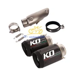 For Suzuki GSXR1000 2012-2020 Exhaust Mid Connect Pipe Slip 51MM Muffler Tips. Fixed Price $111.47.