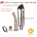 For Kawasaki Ninja ZX10R 2004-2005 Exhaust Muffler Pipe Slip Connect Mid Tube. Fixed Price $108.55.