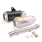 For Yamaha FZ1N 2001-2005 Slip On Mid Link Pipe Exhaust Tips Muffler System. Fixed Price $133.80.
