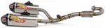 Honda Crf 250R Pro Circuit TI-6 Dual Exhaust Carbon Caps 0311525FP2. Fixed Price $1133.95.