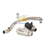 Motorcycle Exhaust Front Pipe Muffler Tips For Kawasaki Ninja Z400 2017-2022. Fixed Price $159.25.