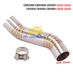 Slip For Honda CBR500R CBR400R CB500F Exhaust Middle Pipe Link Connecting. Fixed Price $45.12.