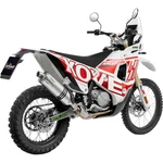 Leovince Slip-on Muffler Stainless Steel For 2024 Kove 450 Rally 14449EU. Fixed Price $619.18.