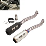 For Ducati Scrambler 800 821 Monster 797 Exhaust System Mid Pipe Black Mufflers. Fixed Price $115.59.