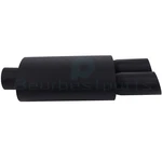Inlet Dual Slant TIP-3" Exhaust Muffler Upgrade Stainless Steel LONG-20.5". Fixed Price $38.49.