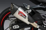Yoshimura 19450BP520 Exhaust Street AT2 Slip-on Ss/ss/cf. Fixed Price $639.00.