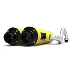 Hmf For Can-am Commander 800/1000 2014-2020 Yellow/blk Dual 3/4 Exhaust Outer. Fixed Price $1059.95.