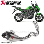Kawasaki Versys 650 2017-2020 Full Exhaust Akrapovic S-K6R10-HEGEHT. Fixed Price $1207.23.