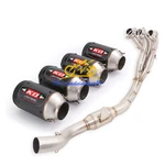 Full Exhaust System Connect Pipe Short Mufflers For Yamaha MT09 2023 2022 2021. Fixed Price $277.20.