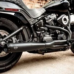 S&s Cycle 550-0857 Black Superstreet 2:1 Exhaust System 18-UP Harley M8 Softail. Fixed Price $1205.05.