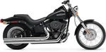 Cobra Chrome Steel Speedster Long Exhaust For Harley Softail Deluxe 05-07. Fixed Price $867.26.