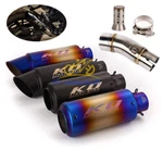 For Kawasaki Ninja Z400 Z250 2017-2022 Modified Tip Muffler Exhaust Pipe. Fixed Price $83.34.