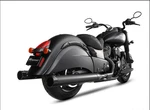 100-1523 Rinehart Slimline Duals W 4.5" Mufflers Black -indian TS116 2021 Up. Fixed Price $1939.99.
