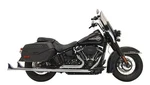 Bassani Chrome True Dual Fishtails Harley M8 18-23 Softail Heritage Deluxe 33. Fixed Price $1440.00.
