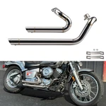 Shortshots Staggered Exhaust Pipes For Yamaha XVS650 Dragstar 400. Fixed Price $158.99.