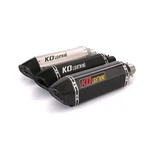 Motorcycle 470MM Exhaust Black Silencer Tip Muffler Tail Stainless Steel Pipes. Fixed Price $80.70.