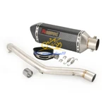 Slip Exhaust 370MM Mufflers Connect Mid Link Pipe For Suzuki DRZ400 2000-2025. Fixed Price $126.22.