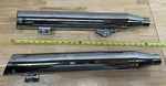 Harley Davidson 08-17 Dyna Oem Chrome Mufflers 64987-08, 64705-08. Fixed Price $31.99.