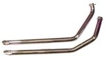 Chrome 2" Slash Cut Drag Pipes Exhaust For 81 82 Harley Fxwg 90024. Fixed Price $88.16.