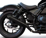 Honda Rebel 1100 Two Brothers Slip-on Exhaust High Mount Black 2021-2025. Fixed Price $489.00.