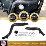 Black Laf 2" Exhaust Pipes Fit For Harley Touring Sportster Softail, W/ Flange .. Fixed Price $149.95.