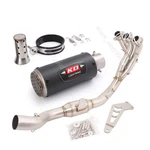 For Yamaha MT-09 2021-23 Exhaust System Header Pipe Carbon Muffler Tips. Fixed Price $262.40.