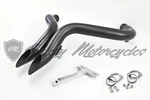 Drag Pipes Harley Davidson Laf 2" Sportster 1200 Exhaust 1984-2014 Gasket Black. Fixed Price $124.99.