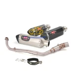 For Kawasaki Z125 Pro Full Exhaust System Muffler Header Pipe Escape 370MM Tips. Fixed Price $110.42.