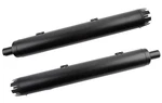 Cobra 4" Dual Cut Black Slip-on Mufflers (5208B). Fixed Price $690.32.