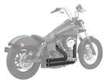Cobra 909 2-INTO-2 Black Exhaust System (6712B). Fixed Price $530.51.