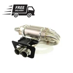 Trinity Slip On Exhaust Can-am Maverick Stainless Dual Center Exit Performance. Fixed Price $1329.99.