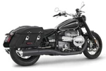 Freedom 4.5" Slip-on Exhaust Slash Cut Black With Chrome Tip For Bmw R18 2021. Fixed Price $589.99.
