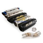 For Cfmoto CLX-700 2020-2023 Slip On Mid Link Pipe 51MM Exhaust Muffler Silencer. Fixed Price $94.83.