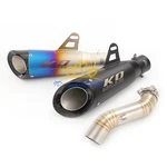 Exhaust System Mid Link Pipe Tail Mufflers For Honda CBR500R CB500F CB500X 17-23. Fixed Price $102.07.