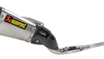 Akrapovic S-H125R6-ASZT/1 Racing Line Full System Exhaust, Titanium Muffler. Fixed Price $750.00.
