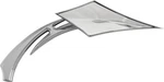 Harddrive Universal Scorpion Mirror W/tribal Raised Stem M60-6293TR. Fixed Price $78.21.