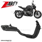 Trident 660 Triumph 2023 Zard Full Exhaust Titanium Black Rc Cc ZTP096S00TCR-B. Fixed Price $1677.06.