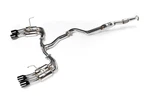 Invidia HS22WRXGM4SB Fits 2022+ Subaru Gemini Quad Black Tip Exhaust. Fixed Price $2174.02.