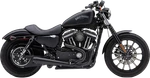 Cobra El Diablo 2-INTO-1 Exhaust Harley Sportster 2007-2013 Black Pipe. Fixed Price $897.99.