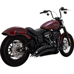 Vance And Hines Big Radius Exhaust System Black For Harley-davidson 46377. Fixed Price $1382.37.