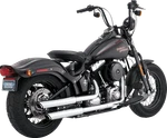 Vance & Hines 3" Twin Slash Slip-on Mufflers Chrome 16842. Fixed Price $541.99.