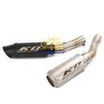 Slip For Honda CBR500R CB500F CB500X Exhaust Mid Link Pipe Black Muffler Tips. Fixed Price $97.85.