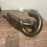 Triumph Scrambler 900 Street Oem Exhaust Header Manifold T2202952 Catbox Right. Fixed Price $225.00.