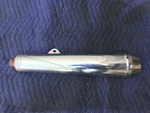 1979 Kawasaki KZ1300 KZT30A DGM36050S Left Exhaust Silencer Pipe Muffler. Fixed Price $55.00.