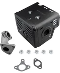 Muffler Exhaust Manifold Pipe Kit For Honda GX340 GX390 188F 190F 192F. Fixed Price $34.44.