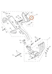 Triumph T2201959 - Genuine Oem Black Exhaust Silencer Finisher Heat Shield. Fixed Price $222.19.