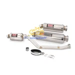 Exhaust Muffler Tip Slip On Motorcycle Mid Link Pipe For Suzuki DRZ400 2000-2025. Fixed Price $120.30.
