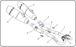 Honda CRF250R Rx 2018 2021 Dual Exhaust Yoshimura RS-9T Complete Full System. Fixed Price $1139.00.